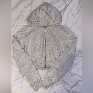 Cropped longsleeve jacket